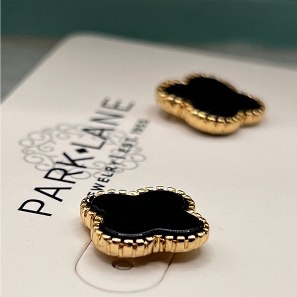 Lana Earrings - Black /Gold by Park Lane - Picture 2 of 6
